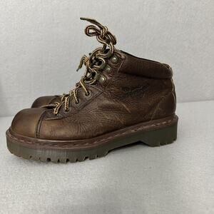 Dr. Martens 8287 Doc Chunky Grizzly Leather Combat Men’s Boots Size 5 VTG Grunge